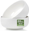 Mfacoy 2 Pack Salad Bowl, 8 inch 60 oz Large Serving Bowl Set, Deep Bowl by Mfacoyisalifestylebrand