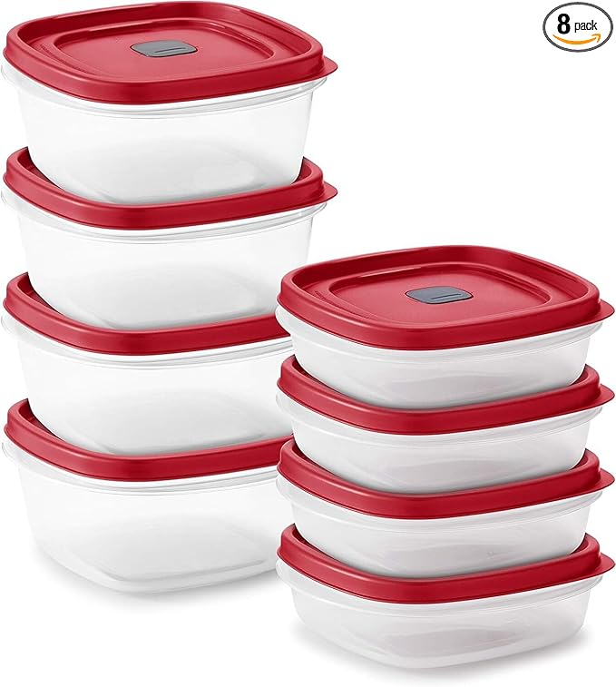 Tribello 16-Piece BPA-Free Plastic Food Storage Set, Dishwasher Safe: Perfect by Tribello