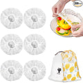 200PCS Plastic Elastic Bowl Covers Reusable, Food Storage Covers by DIQIUREN