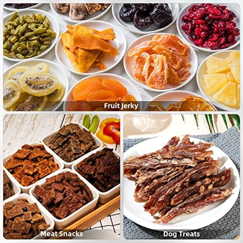 FAHKNS Food Dehydrator, 8 Stainless Steel Trays