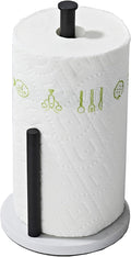 Matte Black Paper Towel Holder, Stainless Steel Paper Towel Holder by KUUBTH