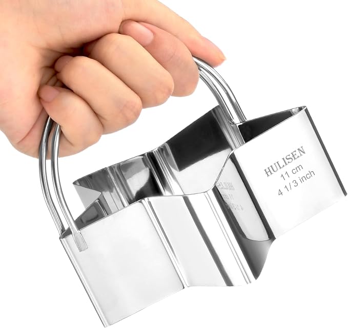 HULISEN Star Cookie Cutter Set, Stainless Steel Biscuit Cutter - Image 2