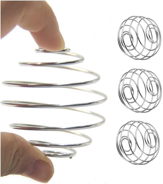 3 PCS Stainless Steel Shaker Ball Wire Whisk Shaker Mixer Mixing Ball Cup Blend by Bodundirect