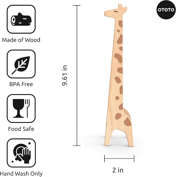 NEW OTOTO Jerry the Giraffe Toaster Tongs - Image 5