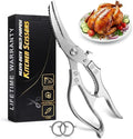 Stainless Steel Poultry Shears – Heavy Duty Kitchen Shears by LIBERHAUS