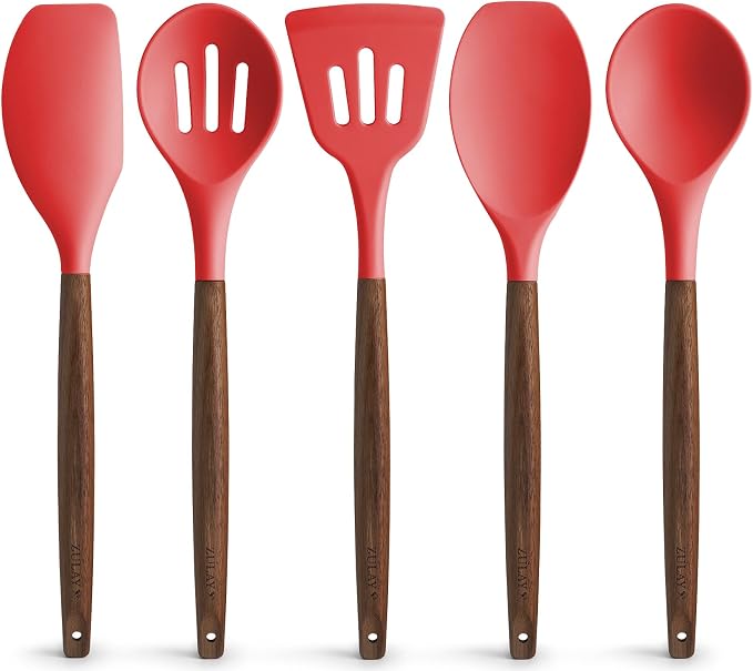 Zulay Kitchen Utensils Set Non-Stick Silicone Cooking Utensils Set by ZulayKitchen