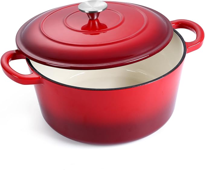 E-far Enameled Cast Iron Dutch Oven by E-far