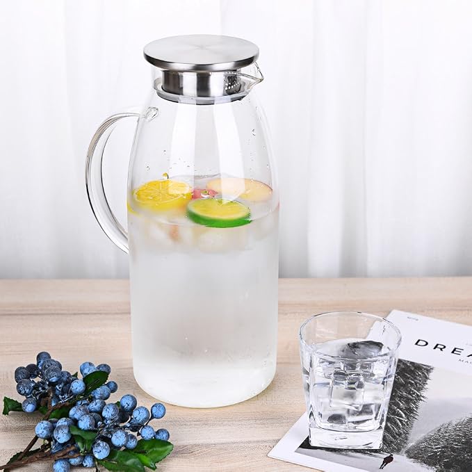 Purefold 100 Ounces Large Glass Pitcher - Image 3