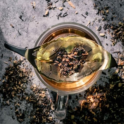 Gold Tea Strainers For Loose Tea Mesh Tea Strainer Stainless Steel