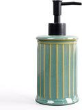 Soap Dispenser, Ceramic Liquid Hand Dish Soap Dispenser 11.84OZ, Hand Lotion by ANTISSHOME
