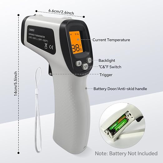 Digital Infrared Thermometer Gun - Image 6