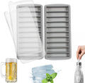 LessMo 2 PCS Ice Cube Tray, Long Ice Stick Tray Silicone by LessMo