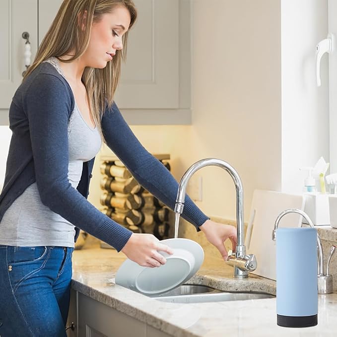 Dish Soap Dish Dispenser, Silicone Squeeze Washing Up Liquid and Hand Soap - Image 2