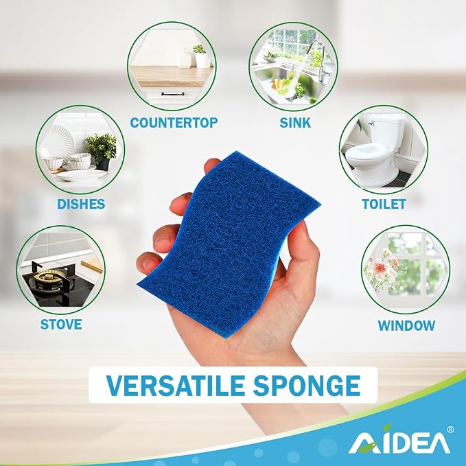 AIDEA Sponges Kitchen, Dish Sponges, Non-Scratch Sponge - Image 7