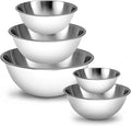 WHYSKO Meal Prep Stainless Steel Mixing Bowls Set, Refrigerator, and Kitchen by WHYSKO