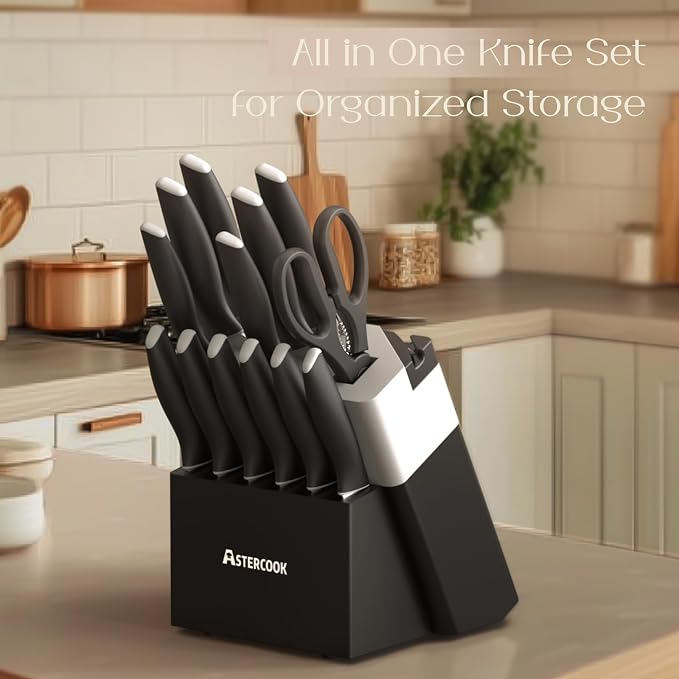 Astercook Knife Set, Kitchen Knives - Image 7