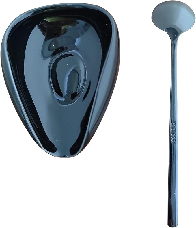 Ture Small Mini Ceramic Spoon Rest: Coffee Teaspoon & Bar Spoon Holder Kit - Image 8