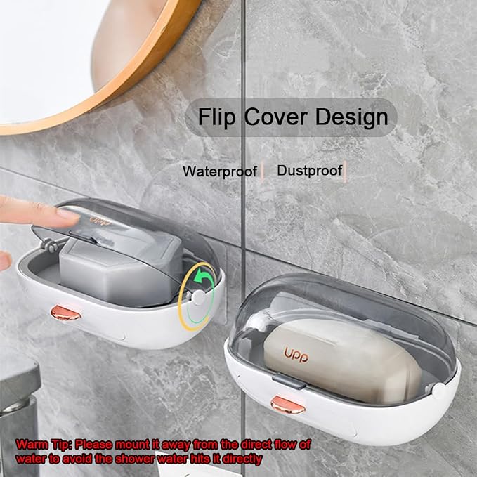 1Pc Shower Soap Dish Holder - Image 2