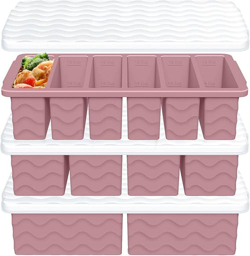 3-Pack Silicone Freezer Trays by Doasuwish