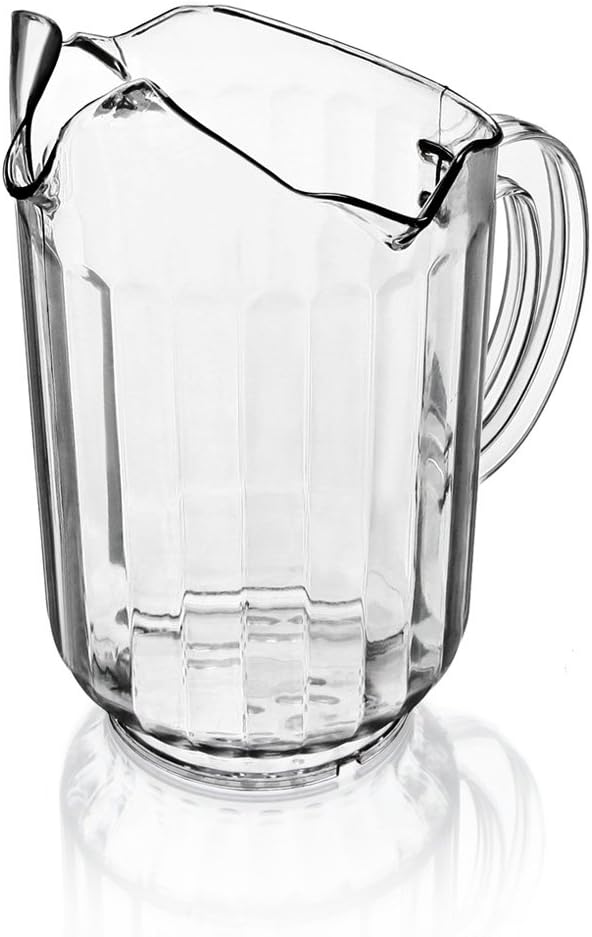 New Star Foodservice Plastic Restaurant-Grade Water Pitcher - Image 2