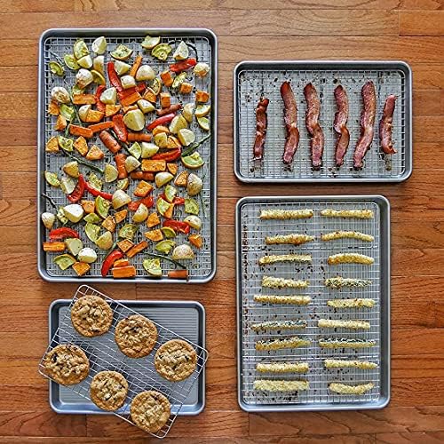 USA Pan Bakeware Half Sheet Baking Pan and Bakeable Nonstick and