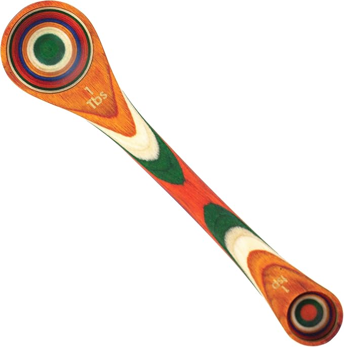 Totally Bamboo Baltique Marrakesh Collection 2 in 1 Wooden Measuring Spoon by TotallyBamboo