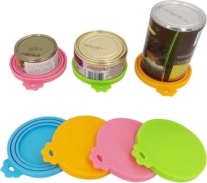 Food Can Lids, One Tin Cap Fit Most Standard Size Dog Cat Food - Image 4