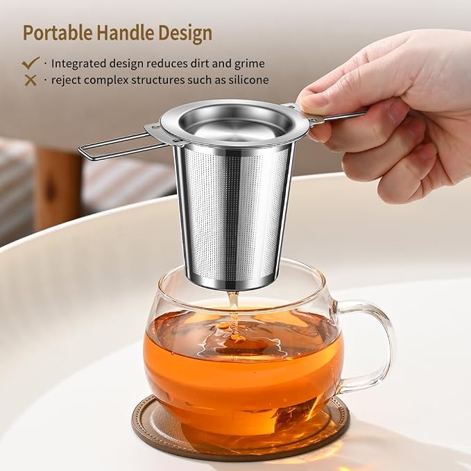 1Pack Long-Handled Tea Strainer - Image 6