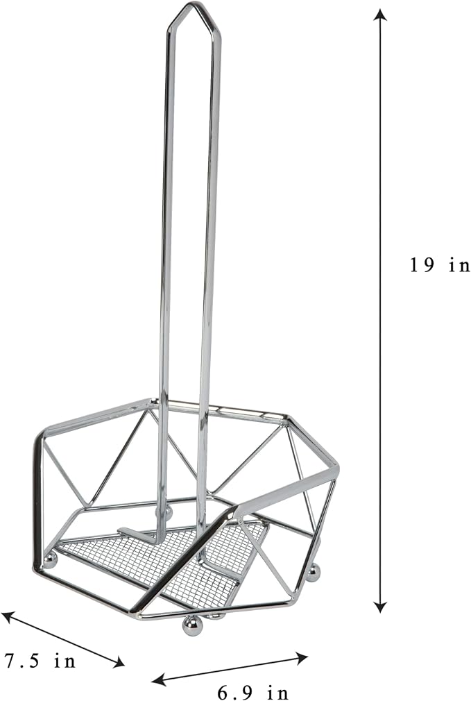 Kitchen Details Geode Paper Towel Holder | Countertop | Free Standing | Holds 1 - Image 6
