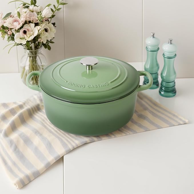 EDGING CASTING Enameled Dutch Ovens Cast Iron Dutch Oven Pot - Image 8