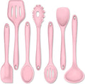P&P CHEF Silicone Cooking Utensils Set of 7, Heat-proof Kitchen Utensils Set by PPCHEF