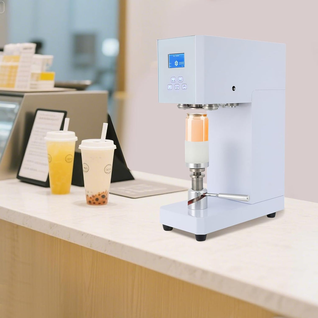 Commercial Soda Can Sealer, Automatic Can Sealing Machine with