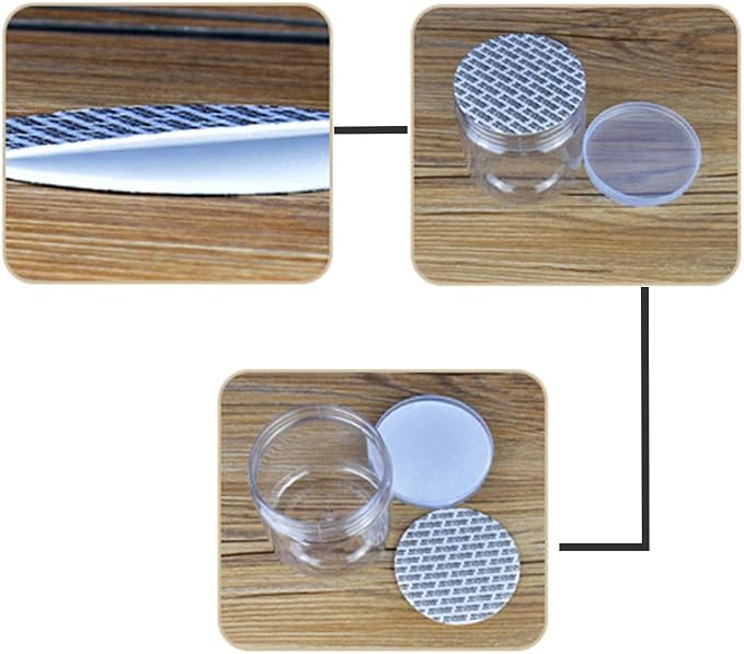 15 Pack 6oz Clear Plastic Jars Wide-mouth Storage Containers, Refillable Empty - Image 6