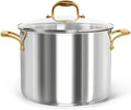 MICHELANGELO Stainless Steel Stock Pot by Michelangelo