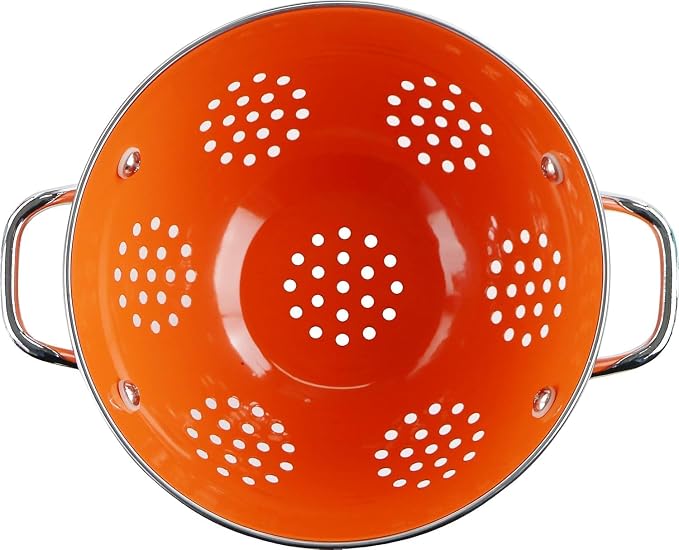 Calypso Basics by Reston Lloyd Powder Coated Enameled Colander, 3 Quart - Image 2