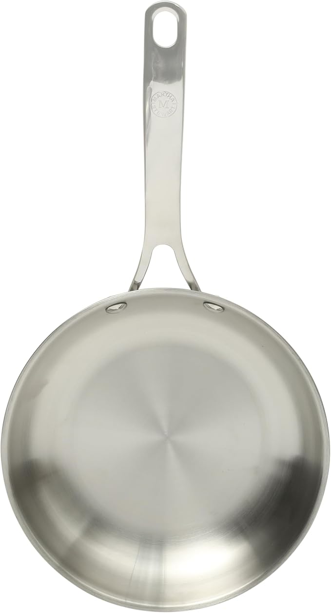 Martha Stewart Castelle 8" Stainless Steel Frying Pan Non Toxic Fry Pan Skillet - Image 5