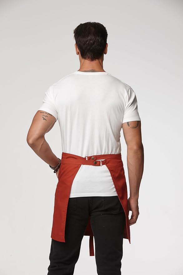 Unisex Waist Apron Half Bistro Apron Server Aprons - Image 2