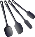 ChefAide 4 Pieces Silicone Spatula Set, Food Grade Rubber Spatula, Upgrade by ChefAide