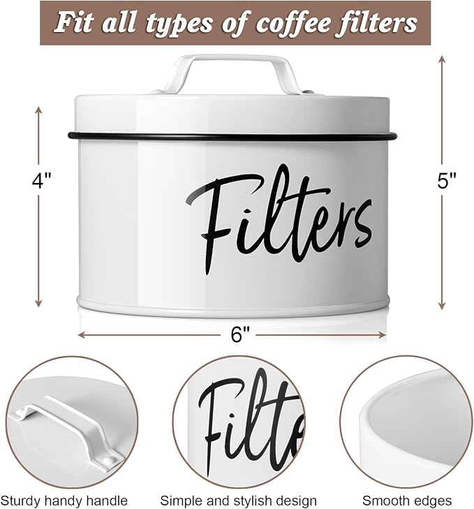 DRASTAR Coffee Filter Holder, Filter Storage - Image 3
