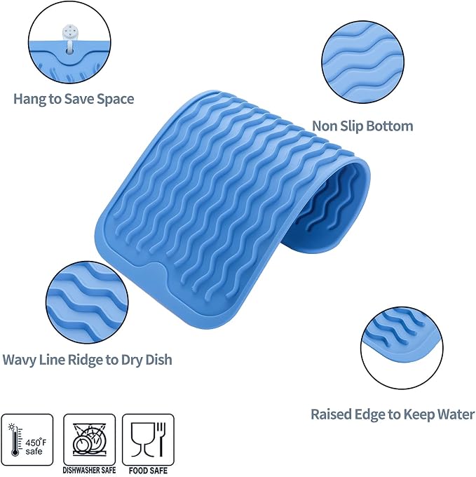MicoYang Silicone Dish Drying Mat - Image 3