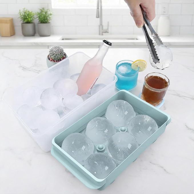 Large Ice Ball Maker Mold, 1.9" Round Ice Cube Mold - Image 7