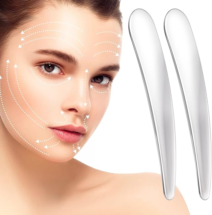 Pndeyo 3pcs Mini Stainless Steel Makeup Spatula, Reusable Cosmetic Cream - Image 5