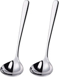2 oz. Soup Ladles SUS304 Stainless Steel Gravy Ladle by Mafier