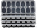 Ice Cube Tray 4 Pack, Easy-Release & Flexible 56 pcs Silicone Ice Cube Trays by Jrisbo