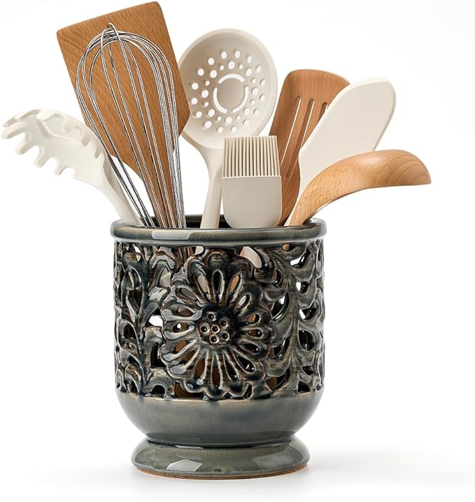 Farmhouse Kitchen Utensil Holder by JHJIEMEIHOME