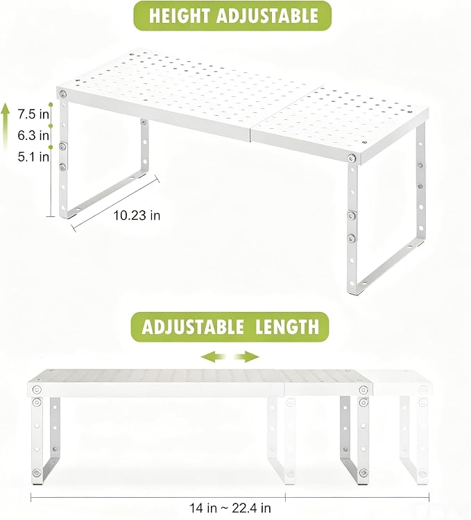 RUILALIFE Expandable Cabinet Organizer Shelf - Image 4