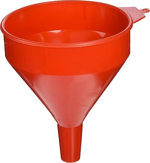 LubriMatic 75-070 Polyethylene Plastic Funnel w/ Screen by LubriMatic