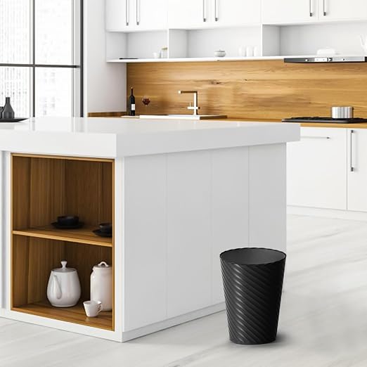 Lysam Bathroom Trash Can, 3 Pack 1.8 Gallons Small Trash Can - Image 8