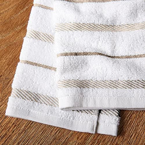 KitchenAid Albany Kitchen Towel and Oven Mitt Set (4-Pack)