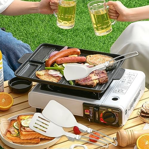 Camping Kitchen Utensil Set, 5Pcs Portable Foldable Stainless Steel